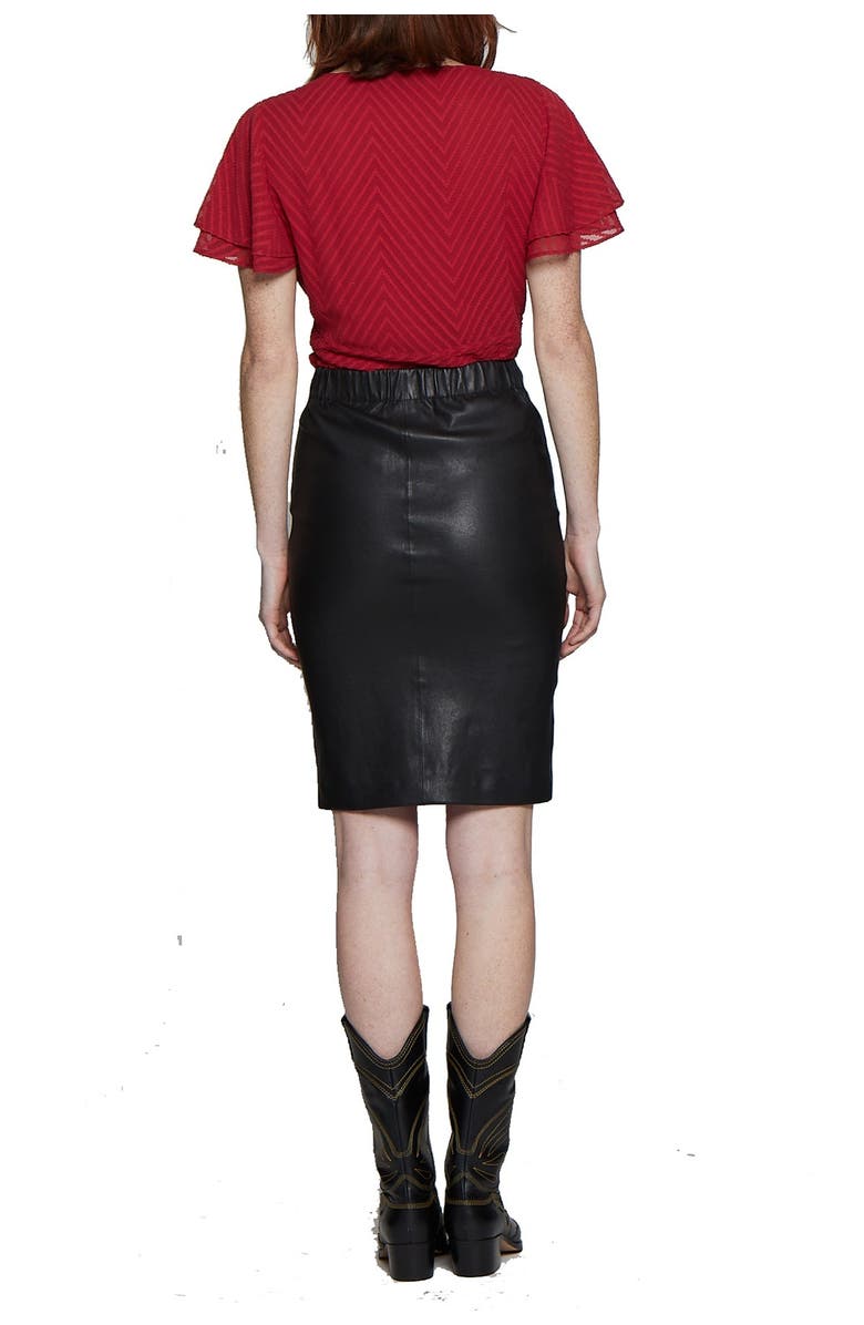 Walter Baker Mae Pencil Skirt, Alternate, color, Black