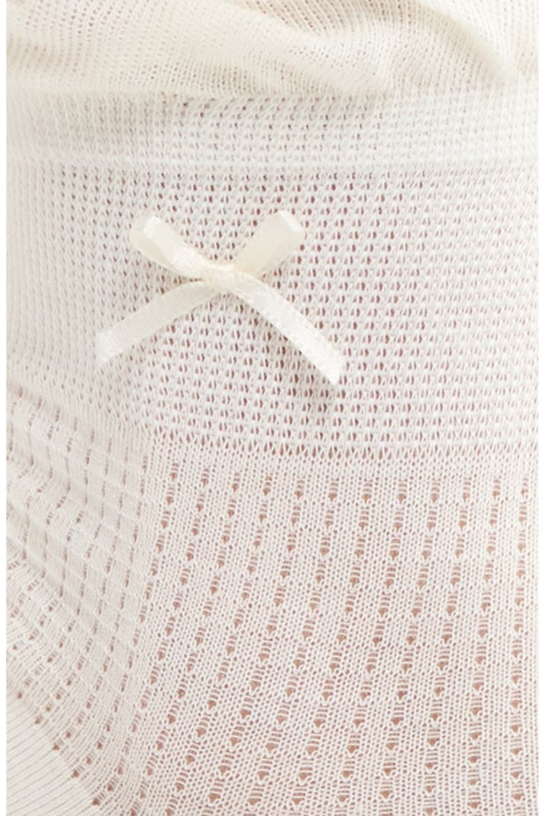 Nico Quarter Crew Socks, Alternate, color, IVORY