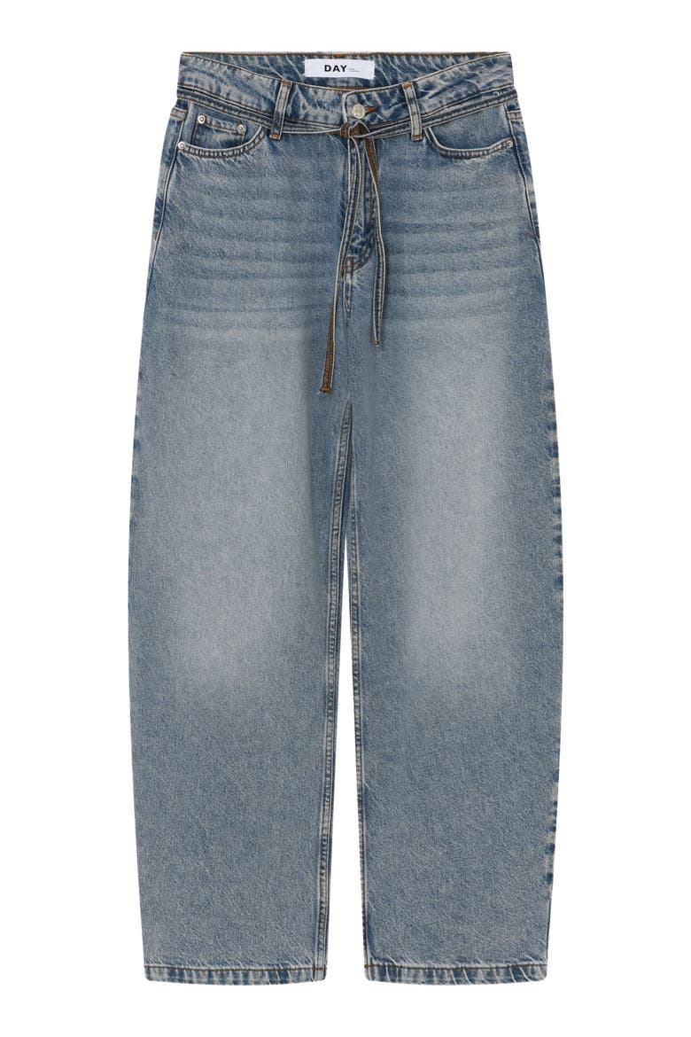 Blaire Barrel Leg Jeans, Alternate, color, Light Blue