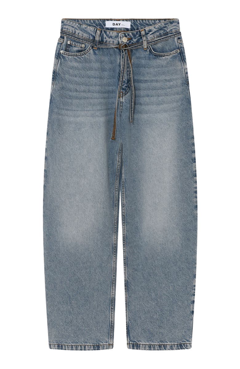 DAY Birger et Mikkelsen Blaire Barrel Leg Jeans, Alternate, color, Light Blue