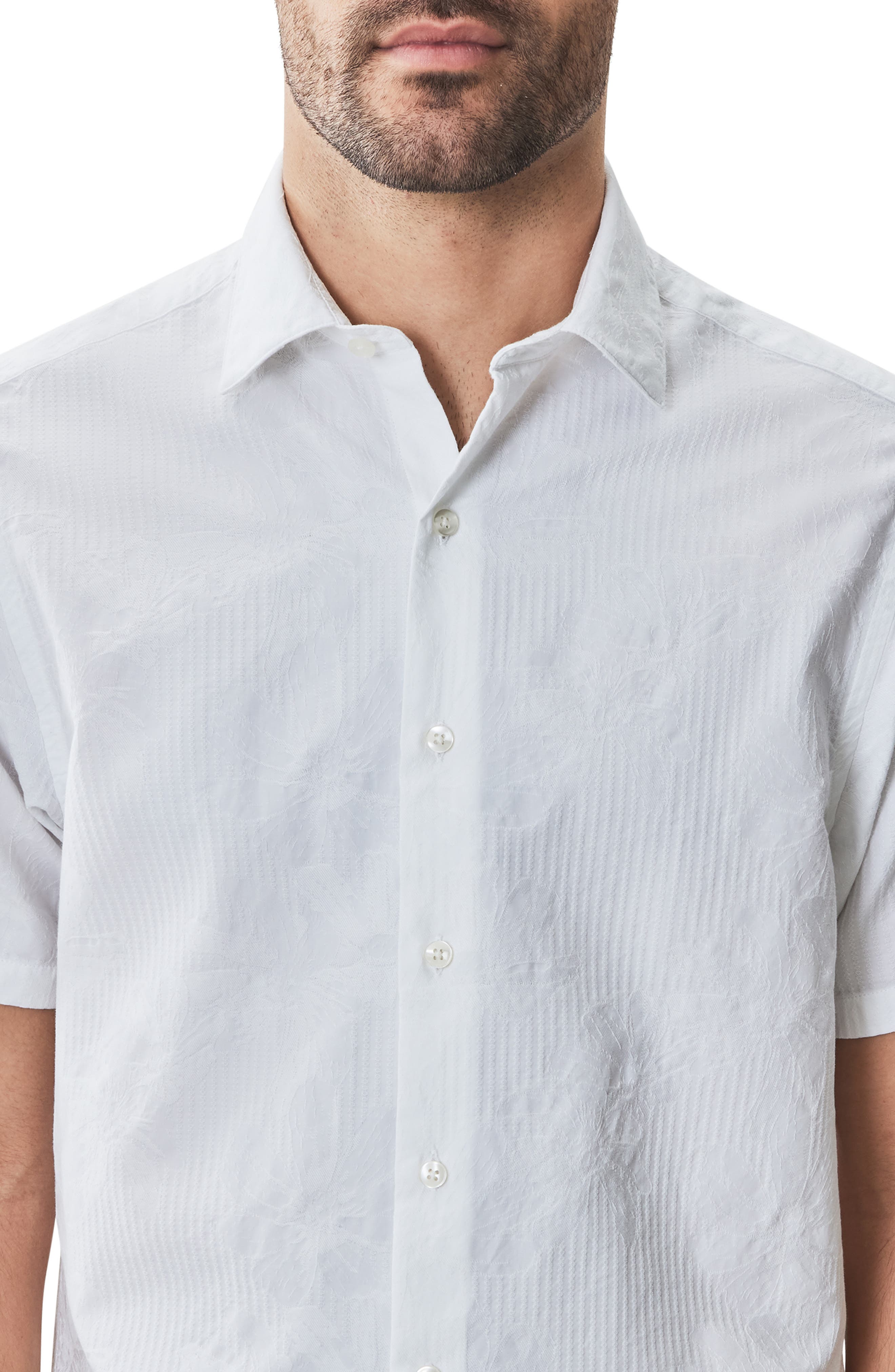 Silverlake Short Sleeve Woven Button-Up Shirt - image 2