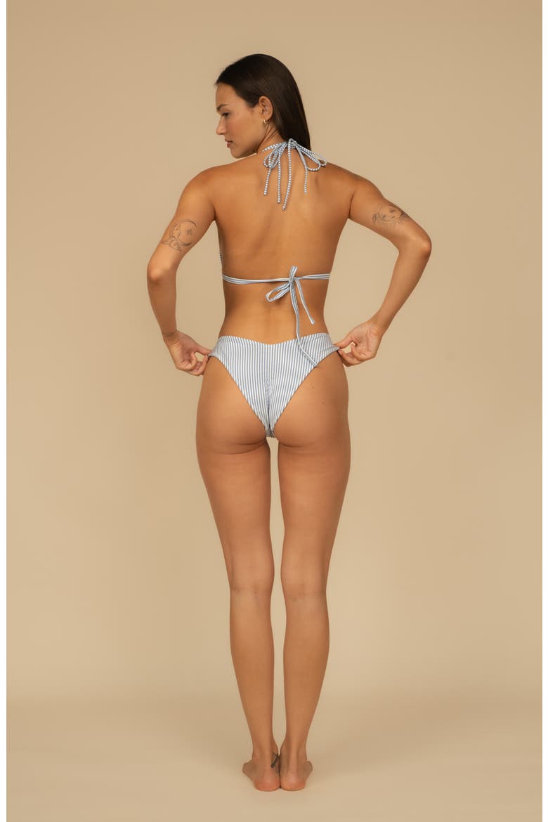 Lulu Stripe Bikini Bottoms, Alternate, color, CLASSIC BLUE STRIPE