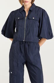 Cinq à Sept Ottie Elbow-Sleeve Jacket