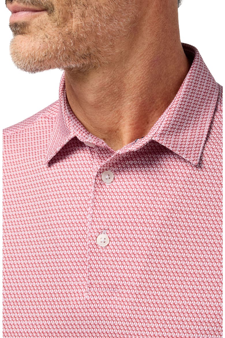 Versa Trim Fit Performance Golf Polo, Alternate, color, RED HOT TEE OFF