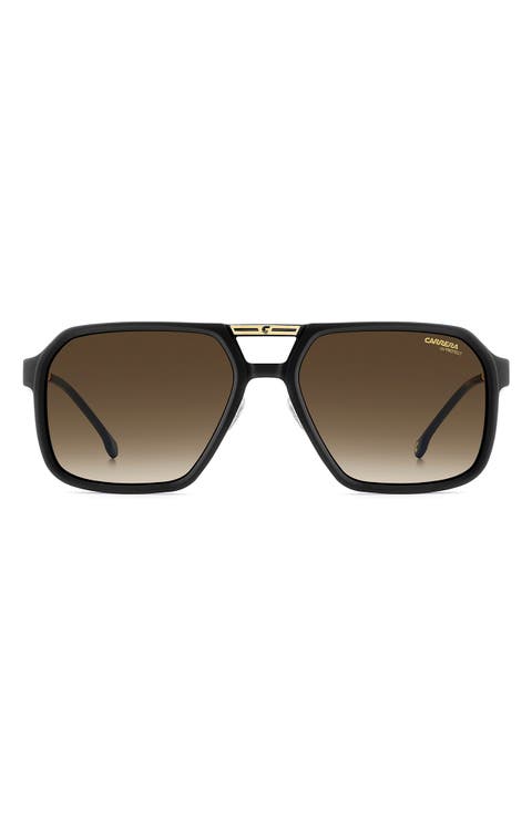Victory 59mm Gradient Square Sunglasses