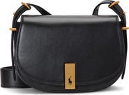 Polo Ralph Lauren Mini Polo ID Leather Saddle Bag
