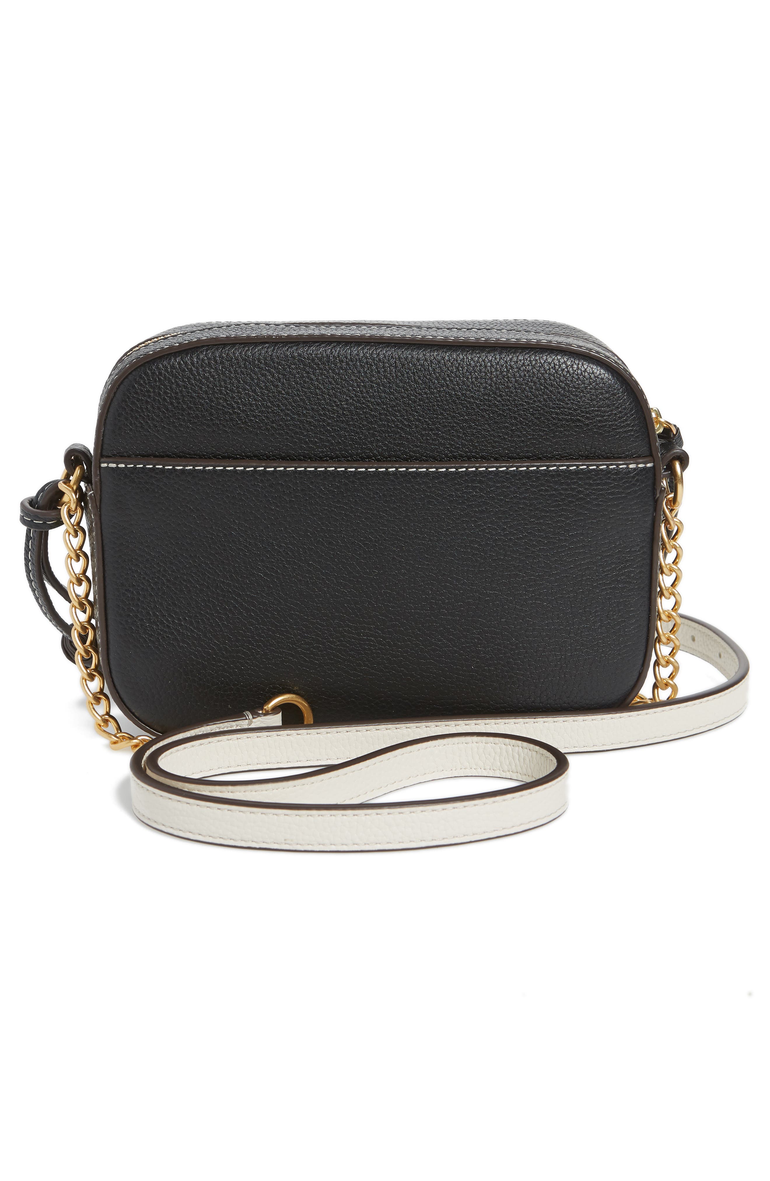 Tory Burch McGraw Colorblock Leather Camera Bag, Alternate, color, 