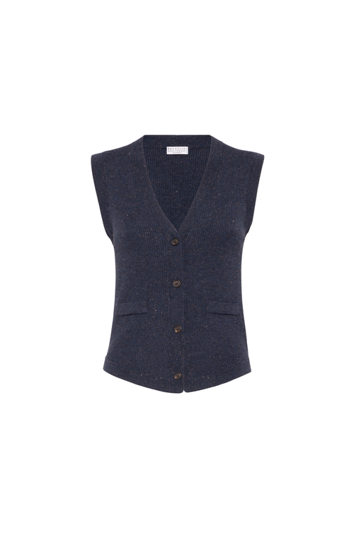 Brunello Cucinelli Cashmere Knit Vest