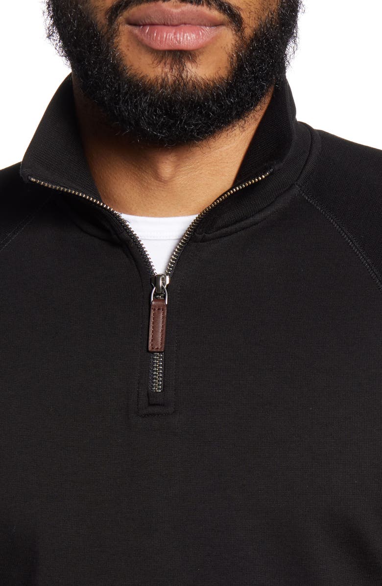 Vince Quarter Zip Pullover, Alternate, color, 