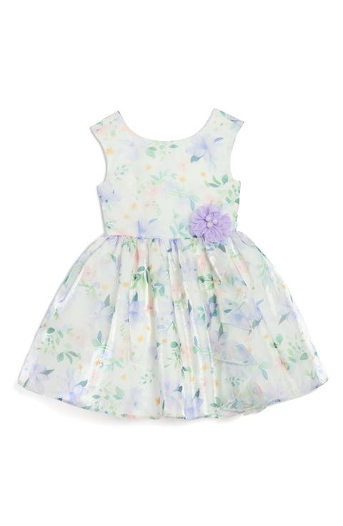 Kids' Watercolor Organza Party Dress (Toddler & Little Kid)