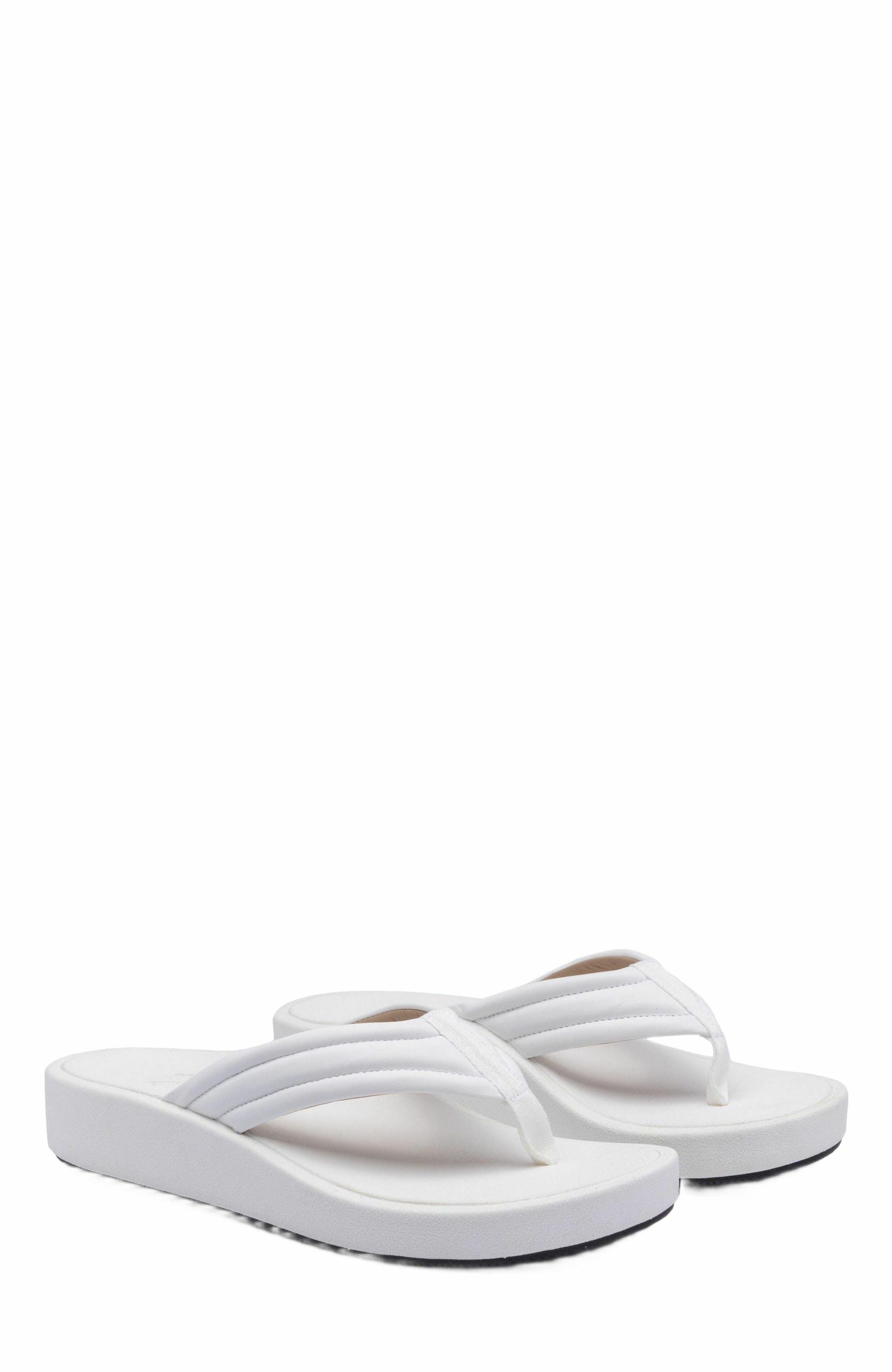 ABEO Paseo Thong Sandal, Alternate, color, White - Regular