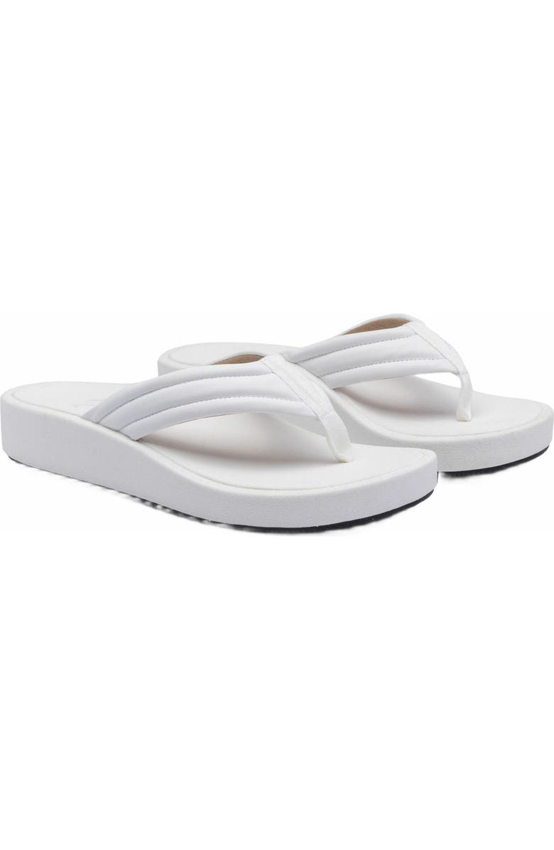 ABEO Paseo Thong Sandal, Alternate, color, White - Regular