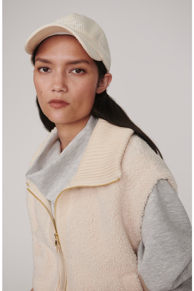 Dominic Fleece Gilet, Alternate, color, SANDSHELL