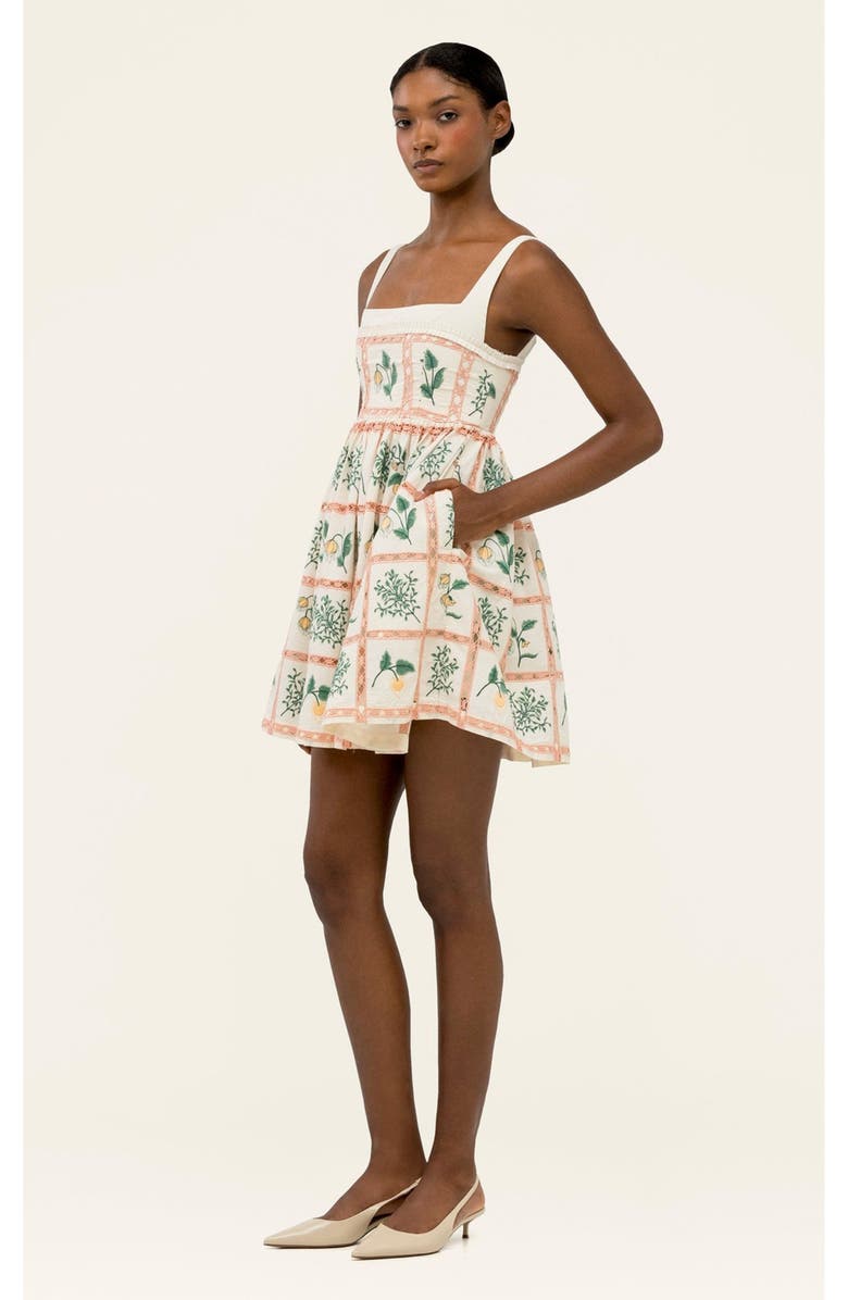 Agua by Agua Bendita Barbara Uchuva Mini Dress, Alternate, color, Multi