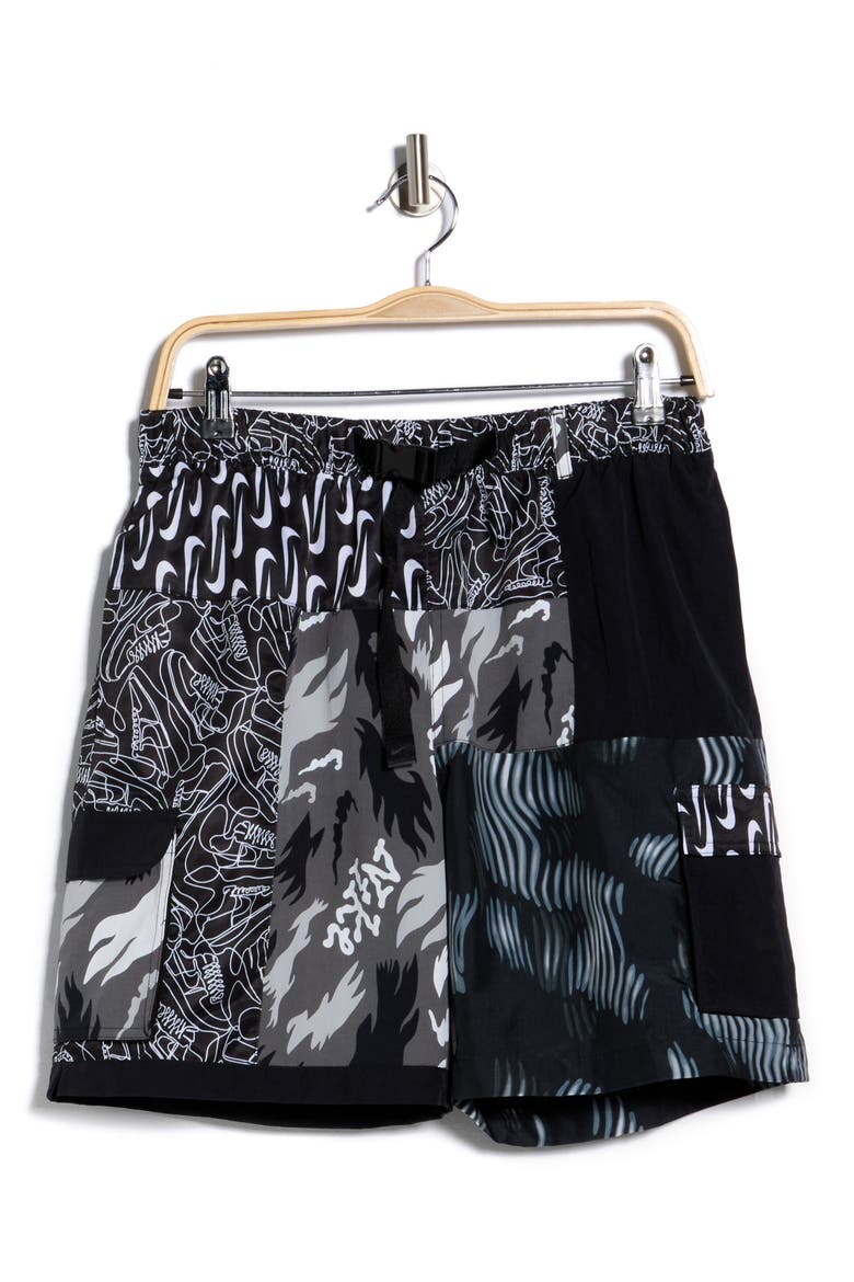 7-Inch Volley Swim Trunks, Alternate, color, BLACK
