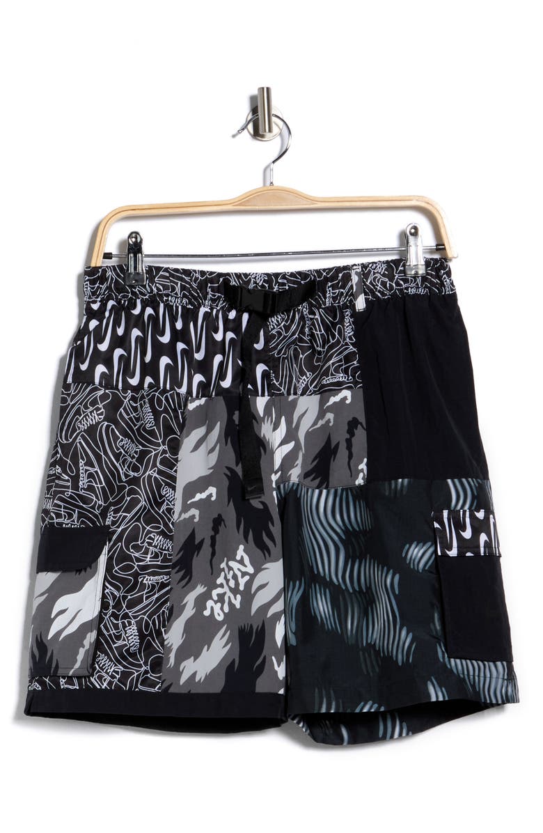 Nike 7-Inch Volley Swim Trunks, Alternate, color, Black