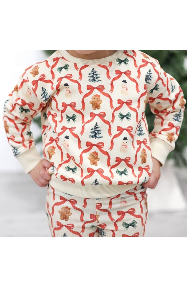 Sweet Wink Christmas Cutie Sweatshirt, Alternate, color, Natural