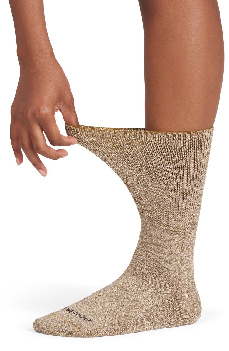 Bombas Marled Ultra Stretch Calf Socks, Alternate, color,