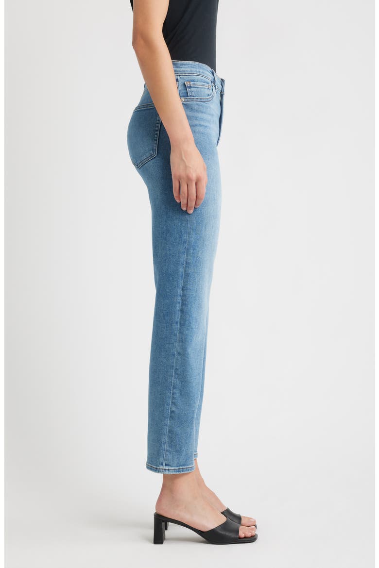 Le Sleek Straight High Waist Straight Leg Jeans, Alternate, color, FLIP