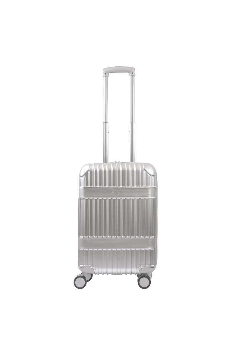 The Bedford 22" Hardcase Carry-On, Alternate, color, SILVER