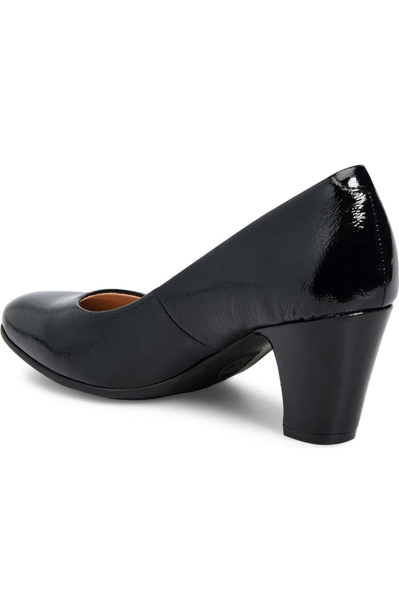 Söfft Lana Pump, Alternate, color, Black Patent