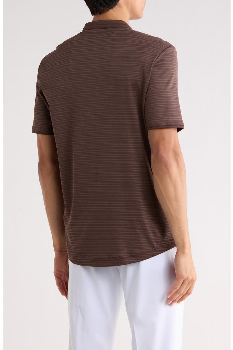 Winning Record Henley, Alternate, color, CHOCOLATE BROWN