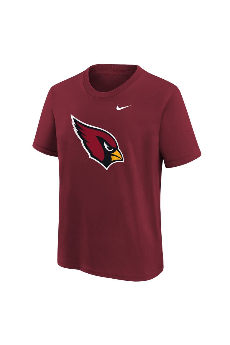 Youth Nike  Cardinal Arizona Cardinals Logo T-Shirt, Main, color, Cardinal
