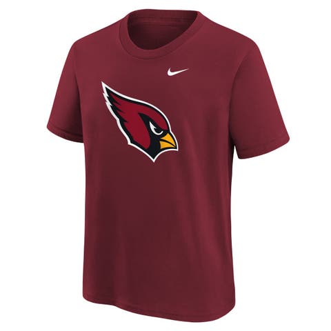 Youth Nike  Cardinal Arizona Cardinals Logo T-Shirt