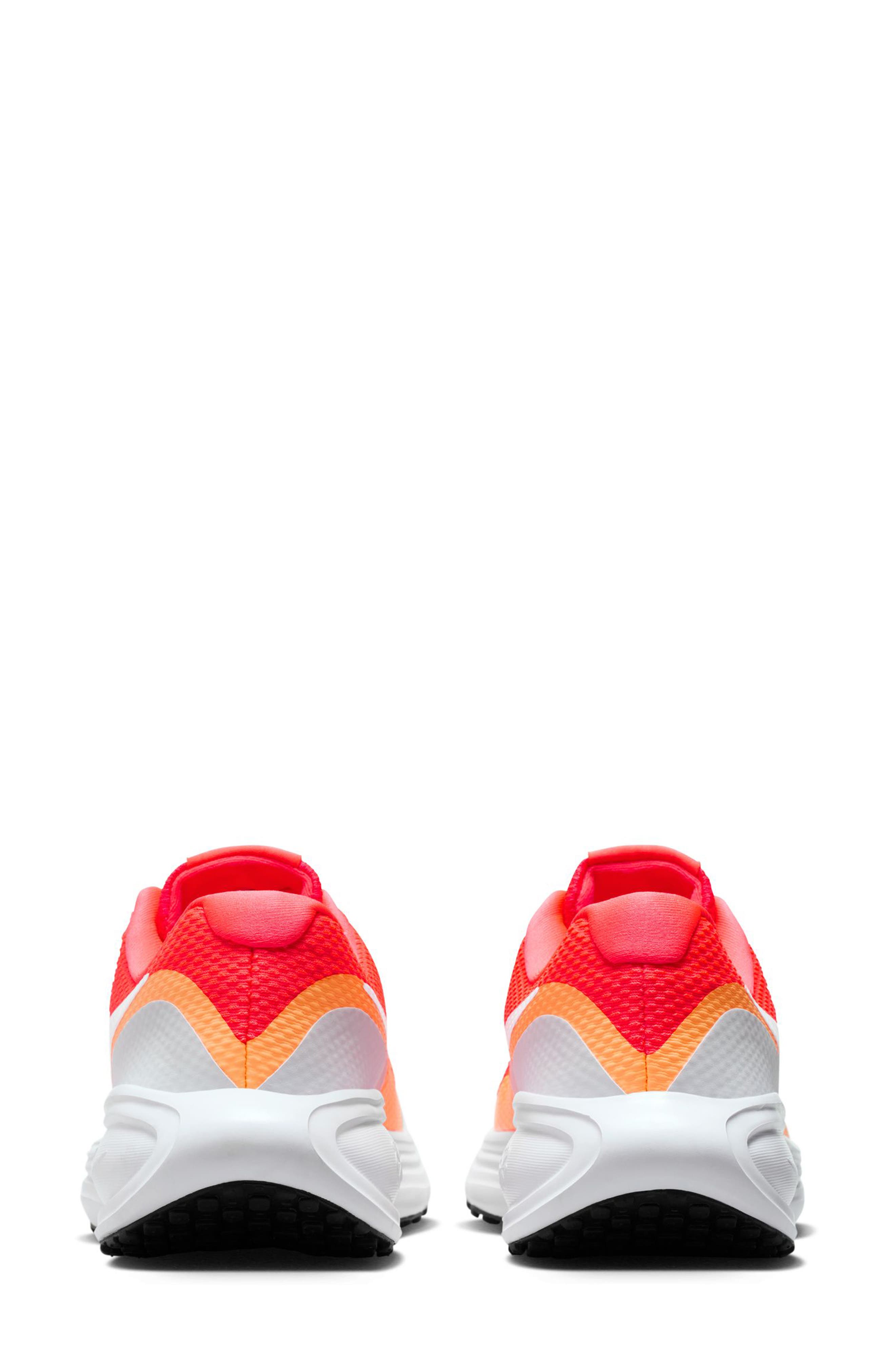 Revolution 8 Running Shoe, Alternate, color, HOT LAVA/ WHITE-ORANGE/ BLACK