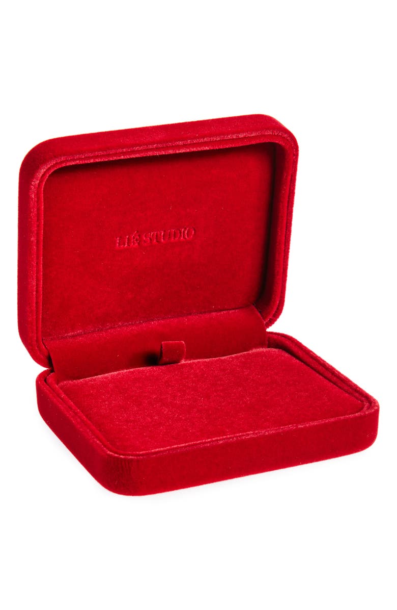 Lié Studio The Jewelry Box, Alternate, color, Cherry Red