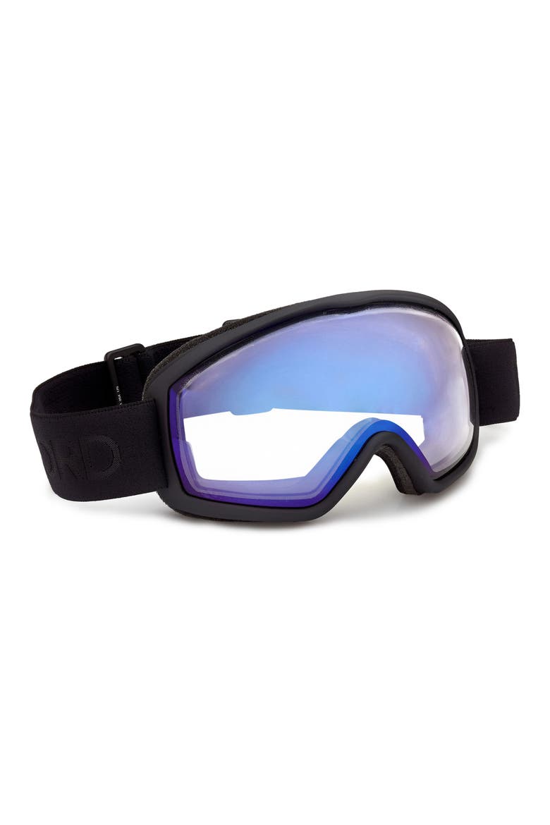 Polarized Ski Goggles, Alternate, color, BLACK / AMBER BLUE MIRROR
