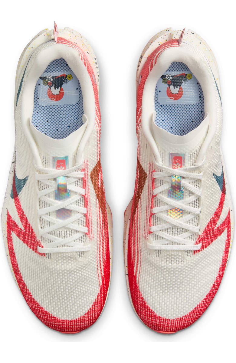 Nike Kiger 10 Trail Running Shoe, Alternate, color, Summit White/ Magic Ember