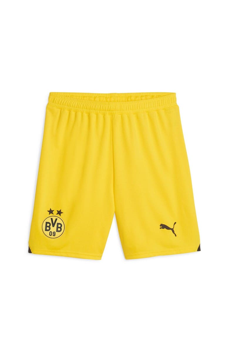 PUMA Men's Puma  Yellow Borussia Dortmund 2023/24 Home Replica Shorts, Alternate, color, 