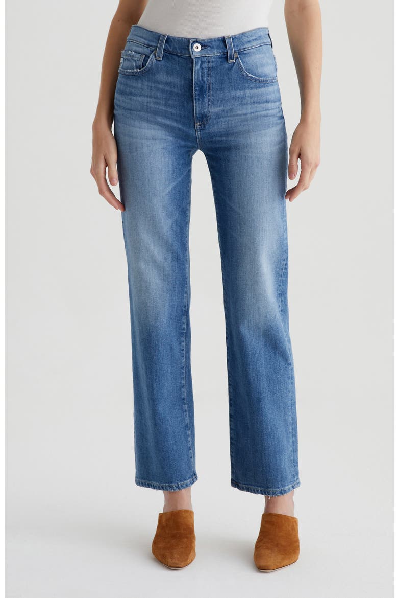Brinley Classic Straight Leg Jeans, Main, color, IRIS