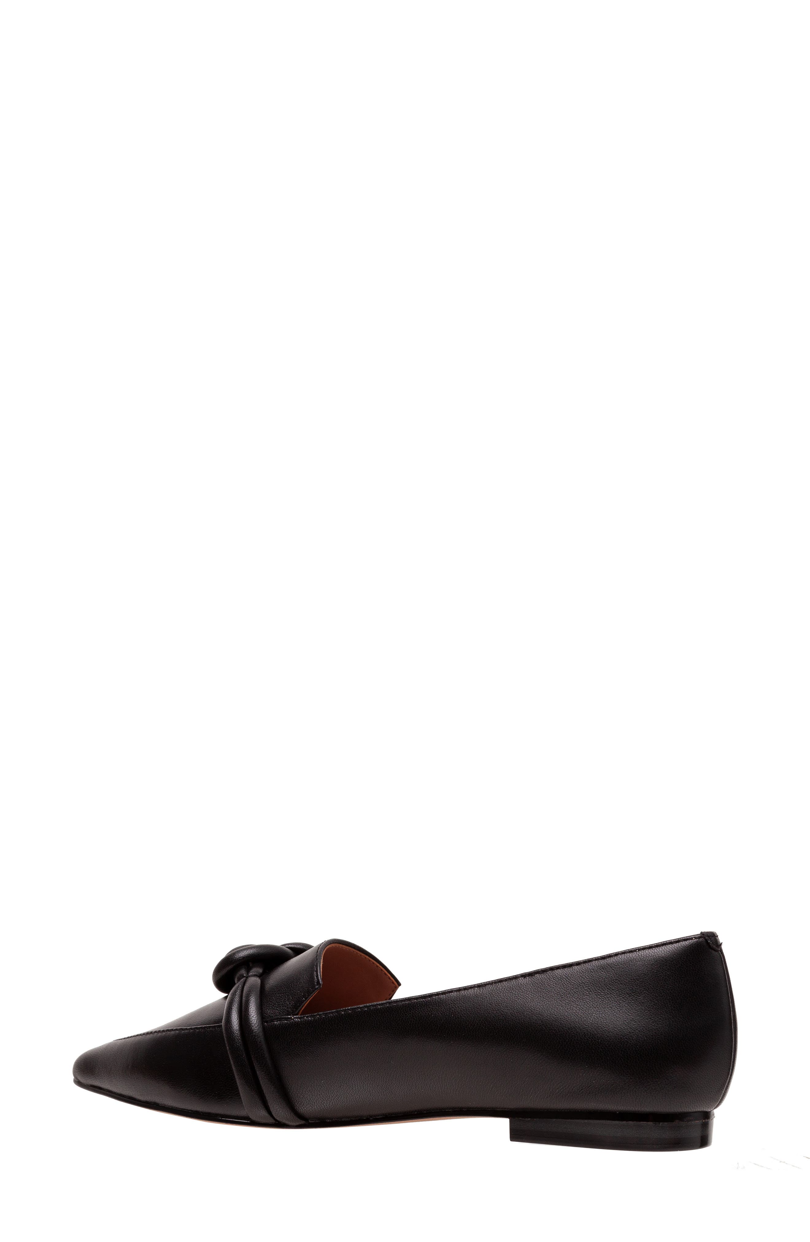 Linea Paolo Marais Pointed Toe Flat, Alternate, color, Black