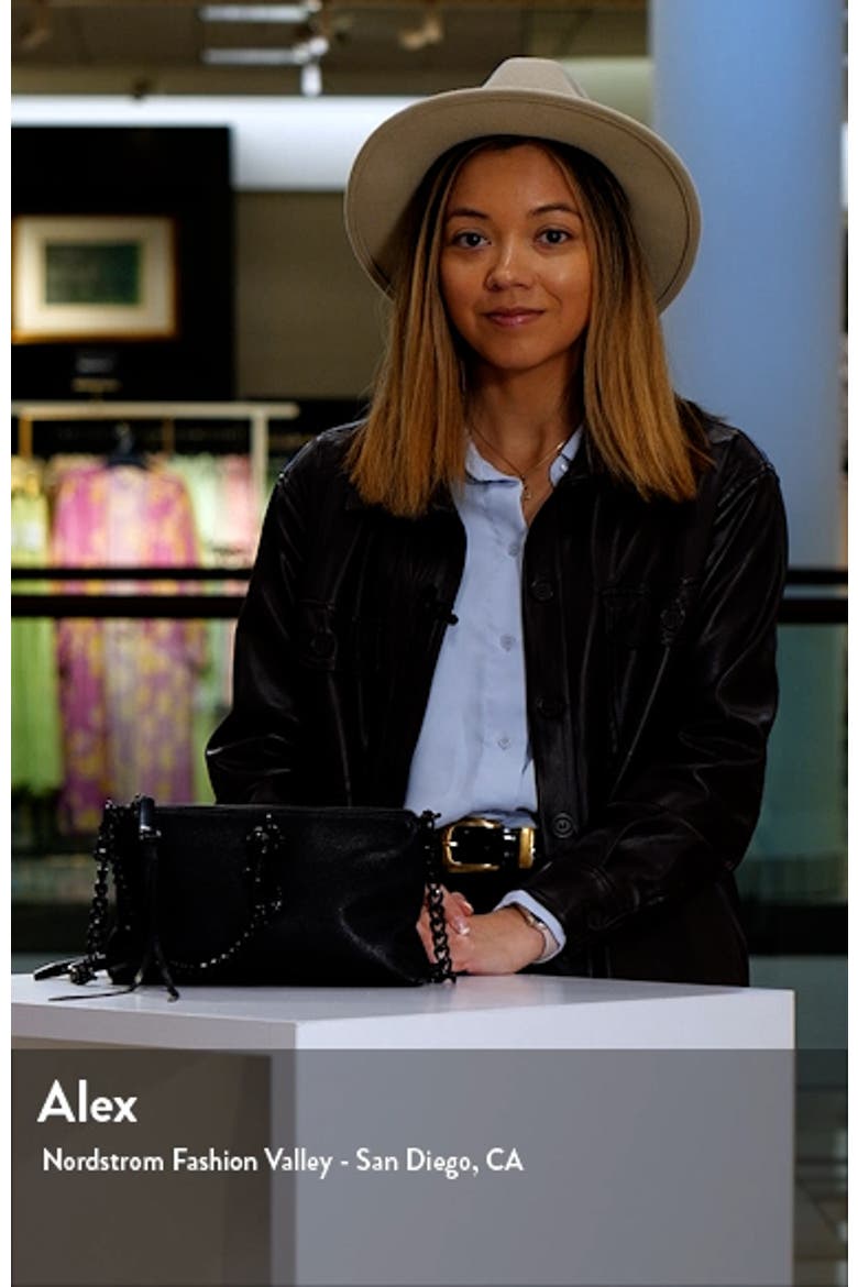 Megan Leather Crossbody Bag video