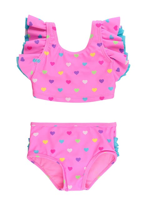 Toddler Girls UPF50+ Butterfly Tankini