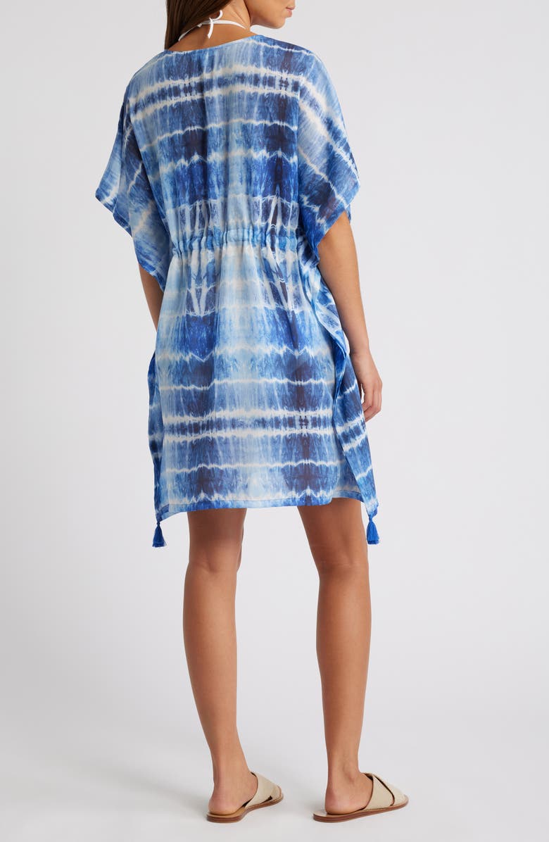 beachlunchlounge Cordelia Beach Cover-Up Dress, Alternate, color, Aegean