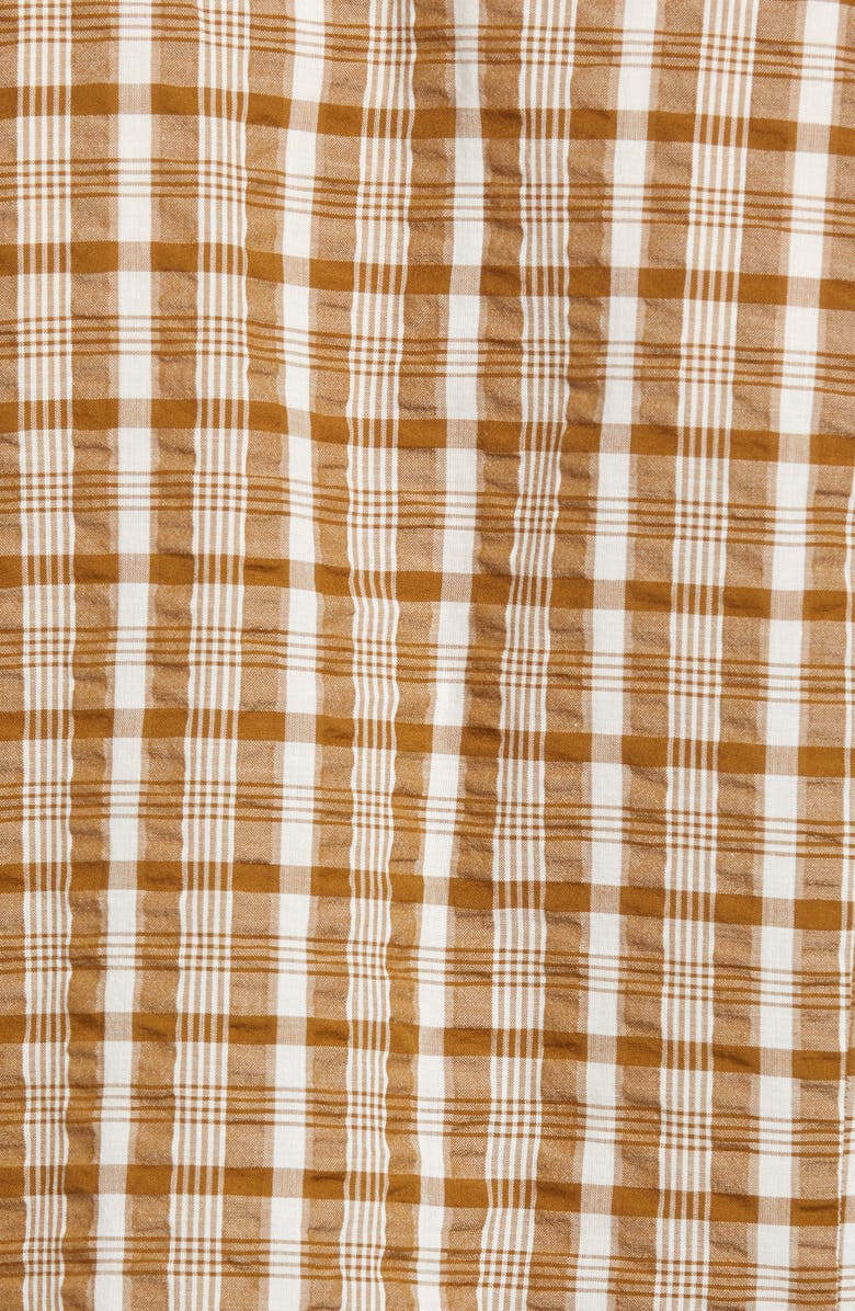 Madewell Westover Sandown Plaid Cotton Top, Alternate, color, 