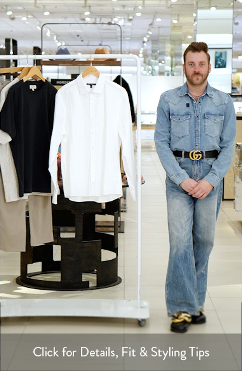 Tyler Long Sleeve Button-Up Shirt, sales video thumbnail