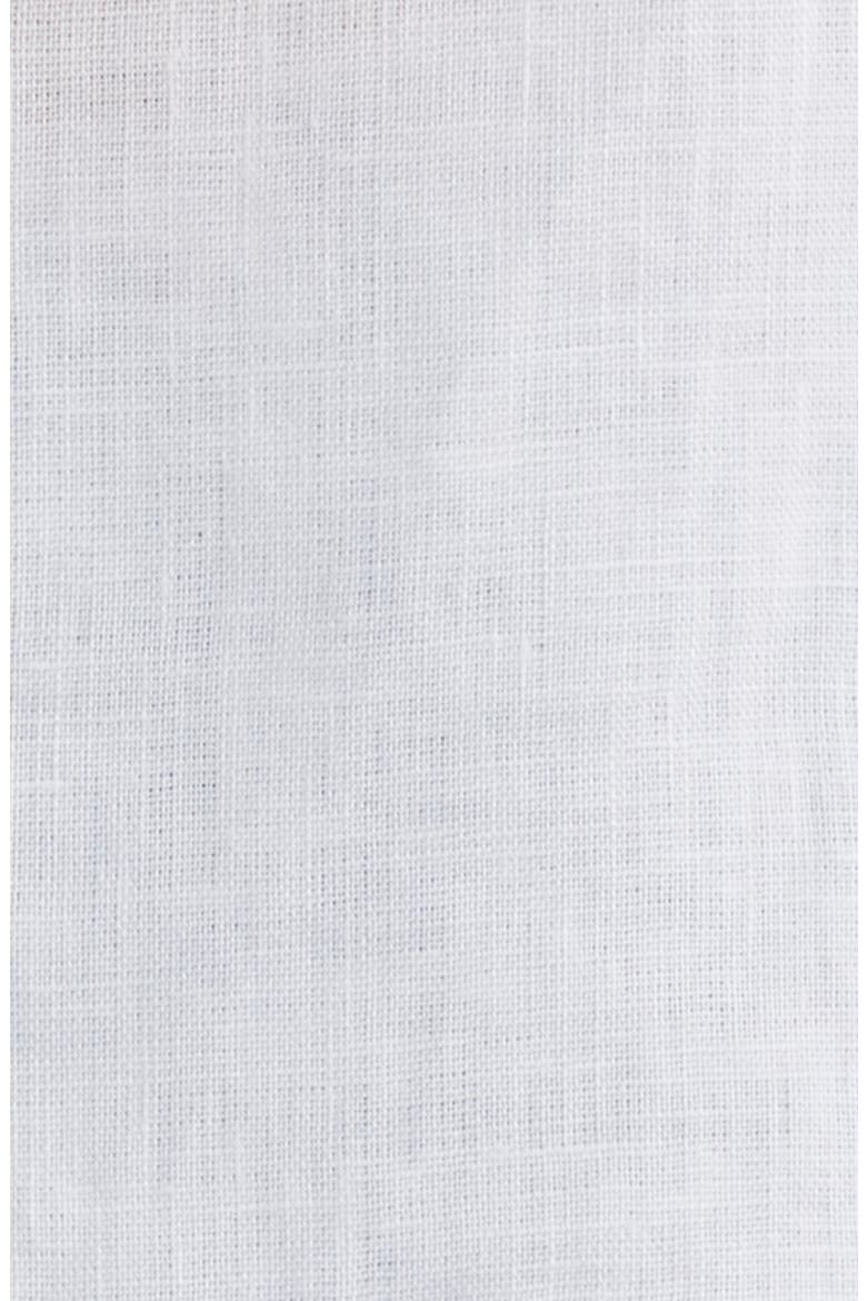 Short Sleeve Linen Button-Up Shirt, Alternate, color, WHL