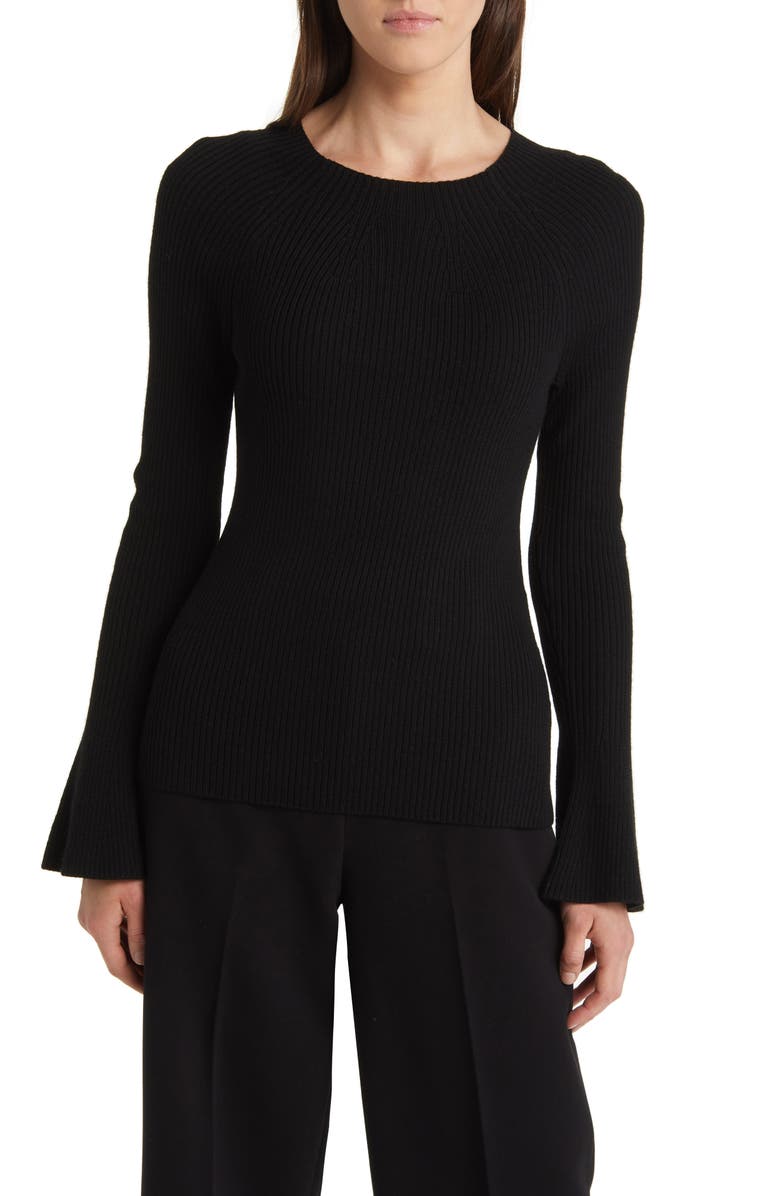 KOBI HALPERIN Mercer Rib Wool Sweater, Main, color, 