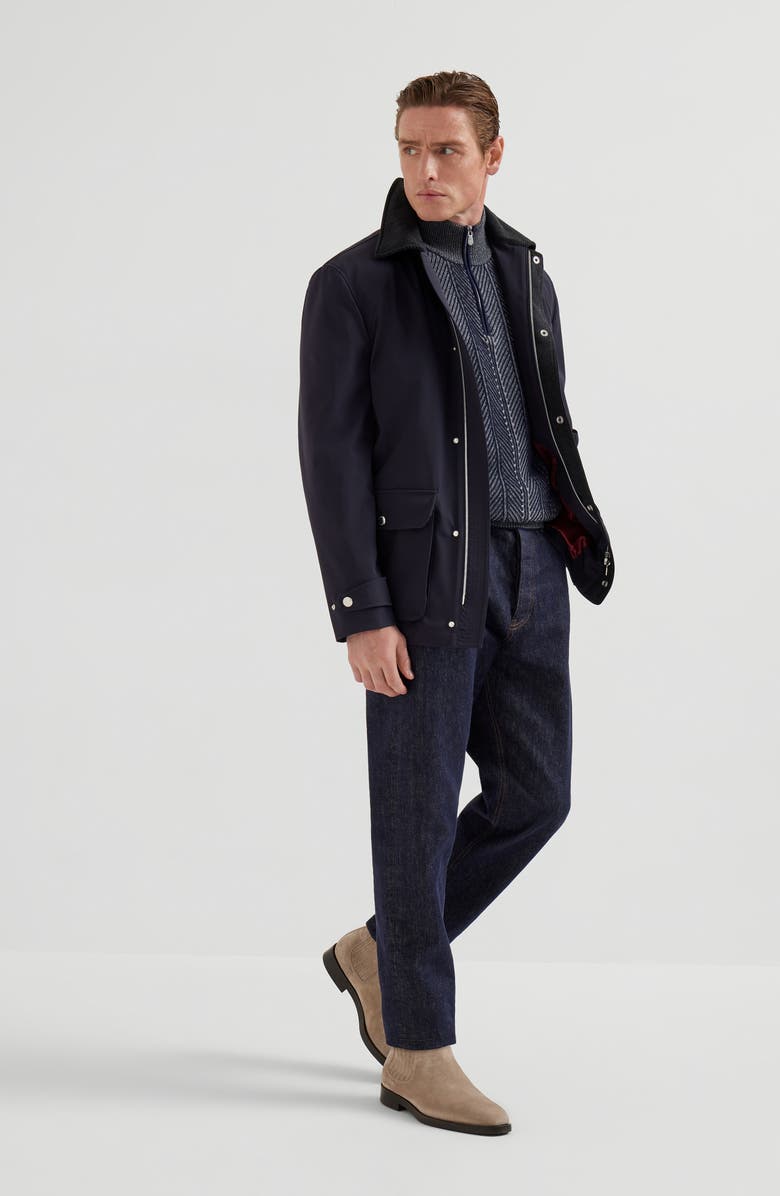 Brunello Cucinelli Vanisé sweater, Alternate, color, Panama