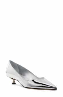 Eva Kitten Heel Pointed Toe Pump