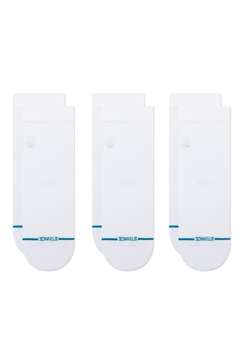Icon Lowrider Assorted 3-Pack Socks, Main, color, WHITE