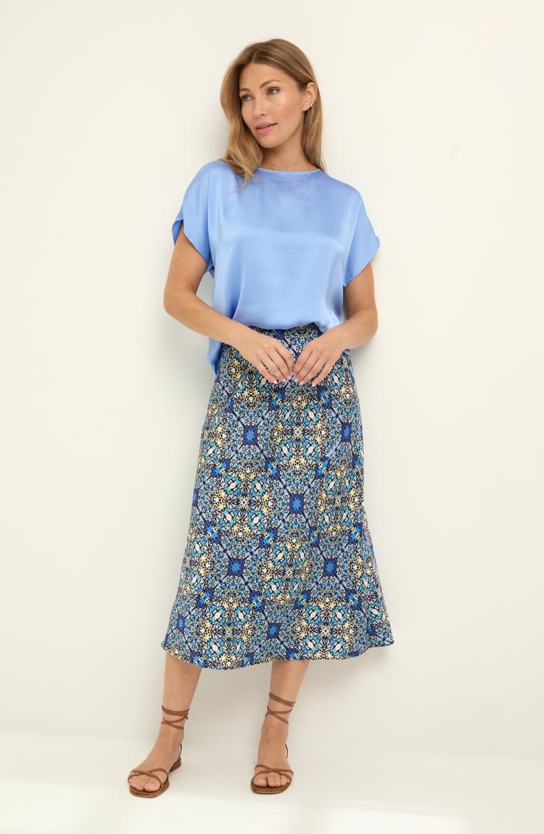 NIC+ZOE Day Gloss Top, Alternate, color, French Blue