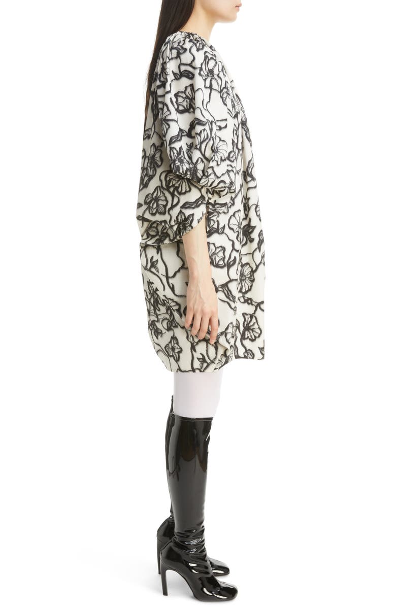 Dries Van Noten Dalfo Floral Print Asymmetric Dress, Alternate, color, 