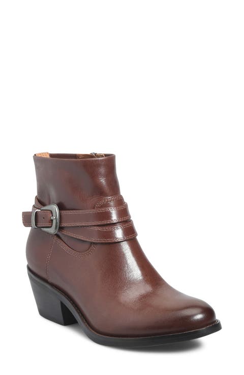 Alessandra Leather Bootie