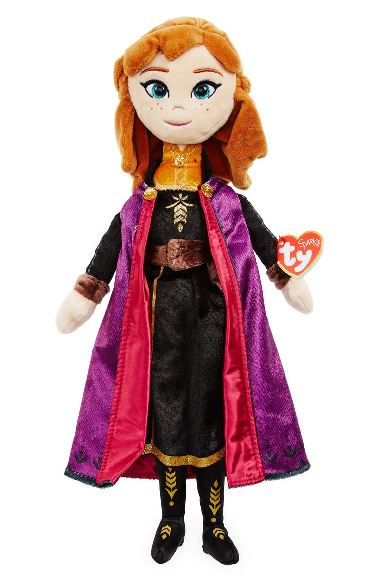 TY Toys x Disney 'Frozen' Anna Plush Doll, Main, color, 