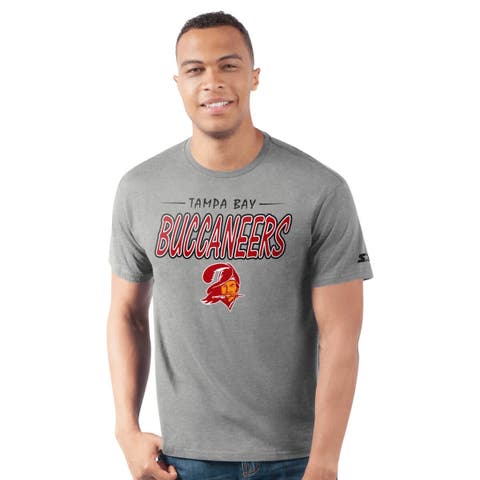 Men's Starter  Heather Gray Tampa Bay Buccaneers Prime Time T-Shirt